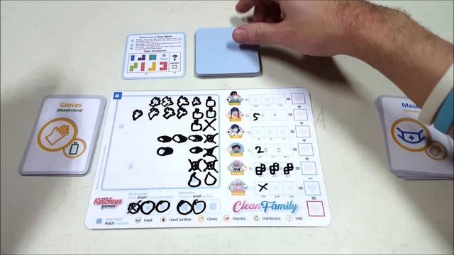 Board Game Playthrough EP148 - Clean Family - Solo