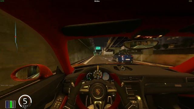 Porsche 911 GT2 RS 3:17.67 | Shutoko Revival Project | Assetto Corsa | AI Traffic