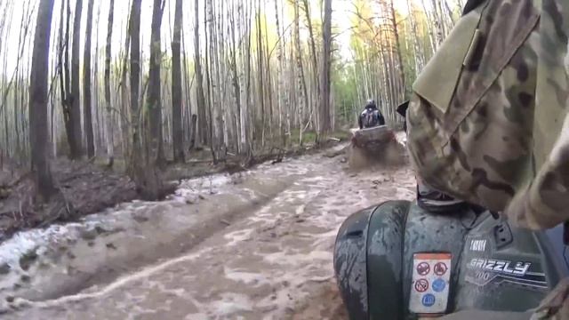 Покатушки на квадроциклах  Дорога к озеру Светлояр   1