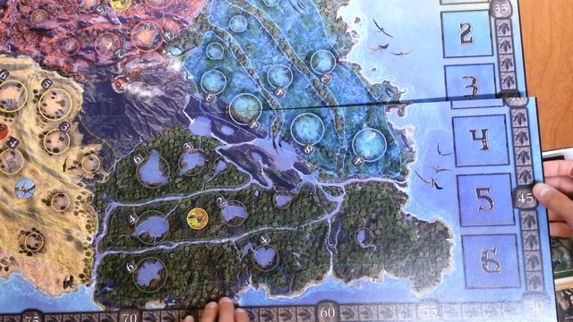 Распаковка настольной игры - Triassic Terror