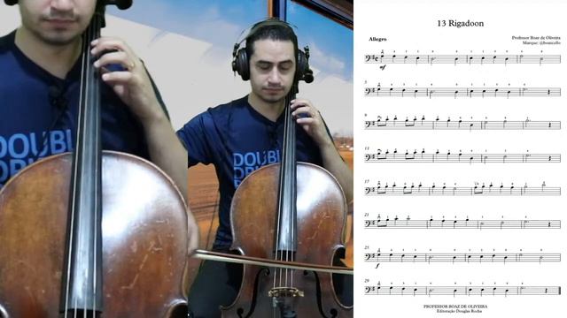 RIGADOON MÚSICAS DO MÉTODO SUZUKI - Suzuki Cello Book 1 - AULA 16 - Prof. Boaz De Oliveira