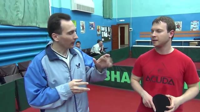 Мастер класс Топ спин по верхнему от Ланина А