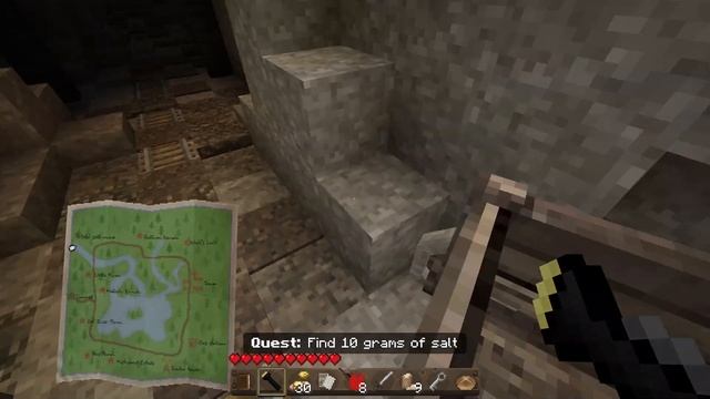 We Found A Scary MONSTER In The FOREST In Minecraft...