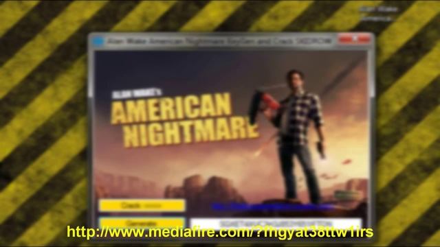 Alan Wake's American Nightmare Crack + Key SKIDROW 2012 HD