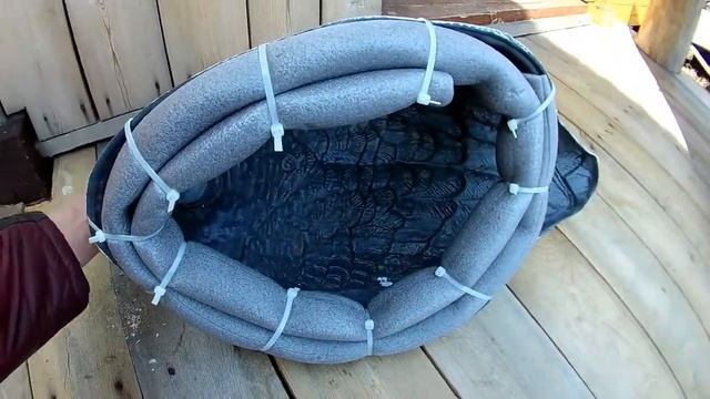 Чучело лебедя из Краснодарской скорлупки.