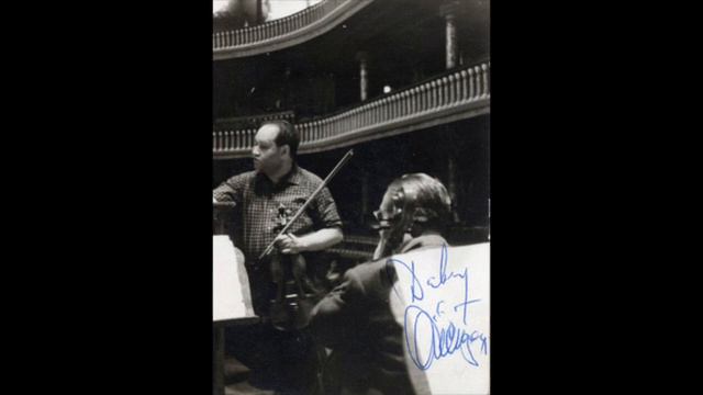 David Oistrakh - Lalo Symphonie Espagnole Intermezzo - Vladimir Yampolsky,, Piano 1953 Live