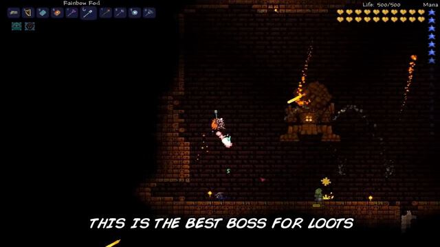 Terraria - GOLEM - How To Summon, Boss Fight, ALL Loot
