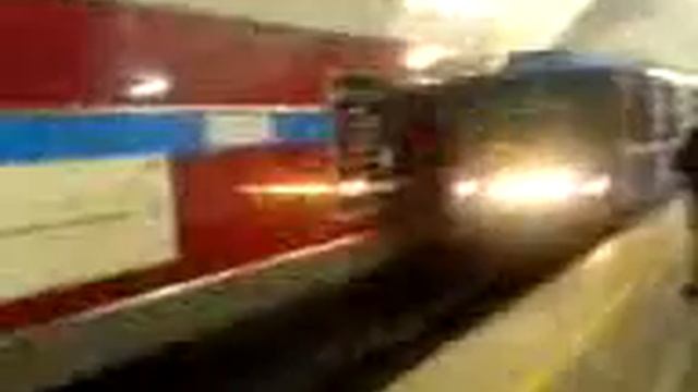 Прибытие Редкого Вагона Боинг на Станции Невский Проспект