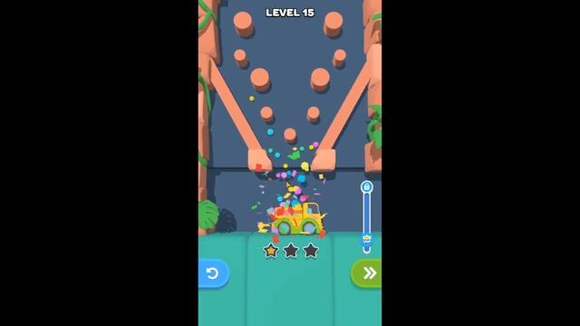 Sand Balls Jungle Island Level 15
