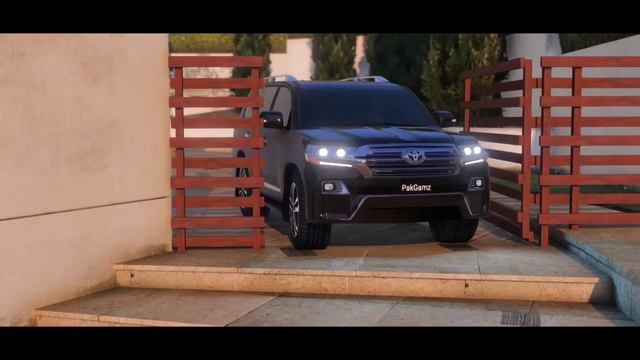 In Action Toyota Land Cruiser V8|GTA 5|GTA Pakistan|Slow Mo|Pak Gamz