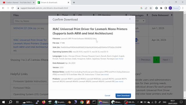 Lexmark MS725 Driver Download And Setup Windows 11 Windows 10, Mac 13, Mac 12