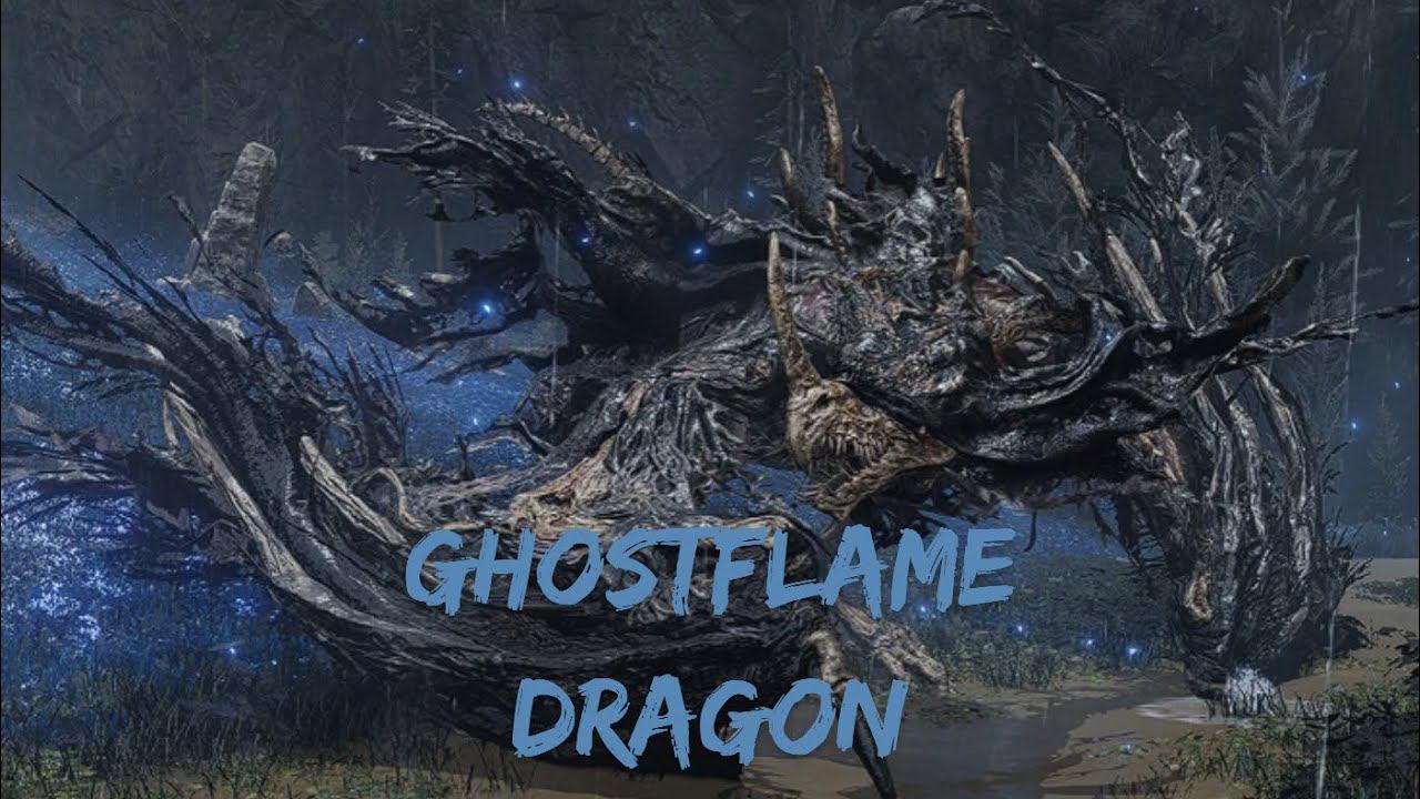 Ghostflame Dragon | Дракон смерти | Elden Ring: Shadow Of The Erdtree