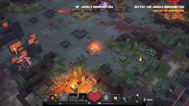 Minecraft Dungeons - ALL DLC BOSSES (Nintendo Switch)