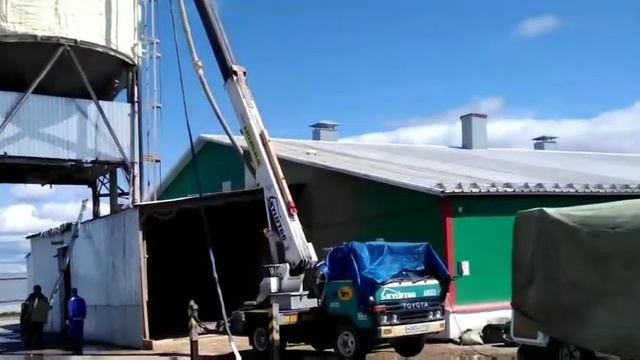 Теплоизоляция бункера БГК пенополиуретаном BASF