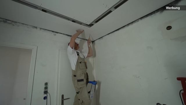 Revisionsklappe bündig in Rigipsdecke einbauen | DH-Trockenbau