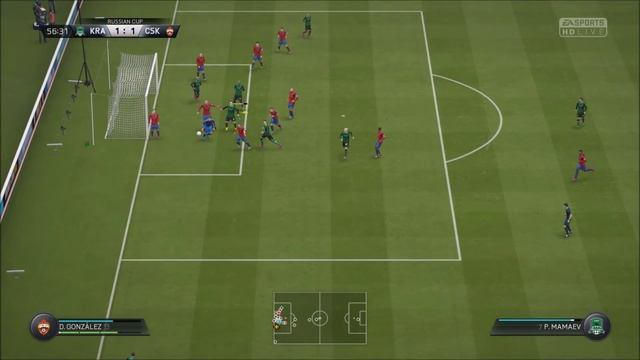 FIFA 16 Карьера за ЦСКА - #44 - Финал Кубка России (ФК Краснодар)