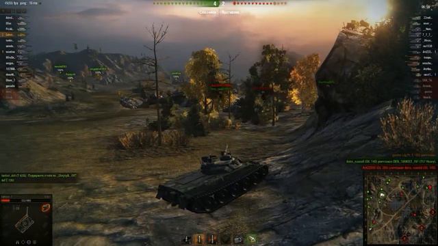 World Of Tanks. Мастер на STB-1. Карта Карелия.