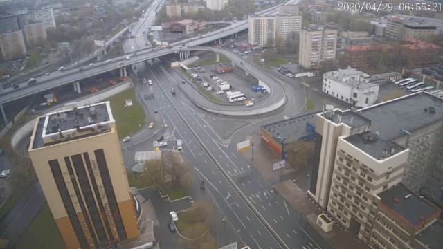 Москва - Нижегородская улица - веб камера 29.04.2020, 03:55
