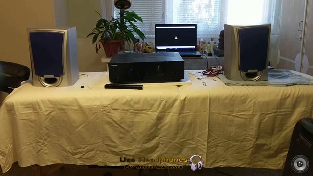 Pioneer A-30-K  Kenwood Speakers - Sound test
