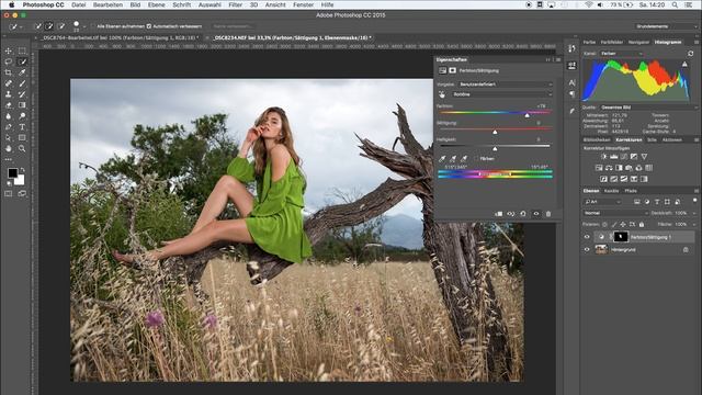 FARBE ÄNDERN ODER UMFÄRBEN | 30 SEKUNDEN PHOTOSHOP | QUICK TIP | TUTORIAL DEUTSCH | #34