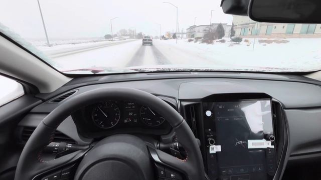 2024 Subaru Crosstrek Vs. Actual Blizzard