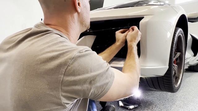 RGS Installation Of Radiator Grilles On A Chevrolet Corvette C8 Z06