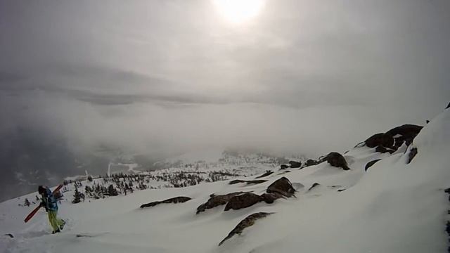 4. Шерегеш 2015.  Восхождение на гору Мустаг