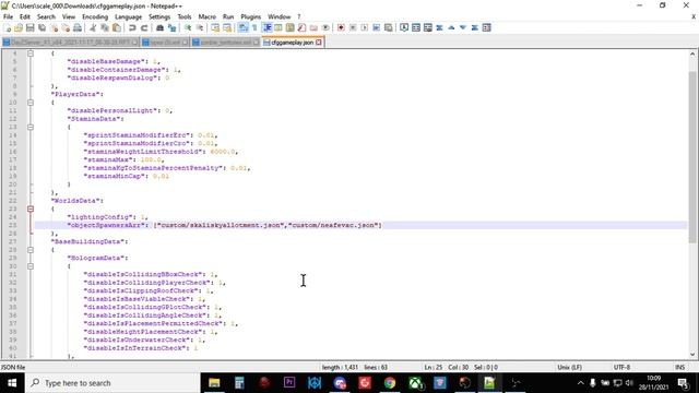 How To Add Multiple Custom Json Structure Spawn File Names To Cfggameplay.json DayZ Community Serve