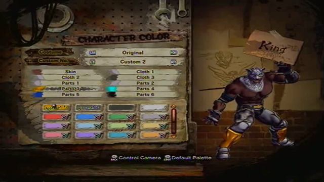 Street Fighter X Tekken - How To Create Armour King