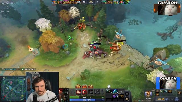 Гудок с капитаном LGD против Пуппея