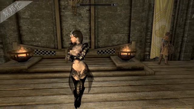 Skyrim SE 上古卷軸V：重製版 服裝 231.LUSH Gear SetA Pack DragonPincess Bondage CBBE身形