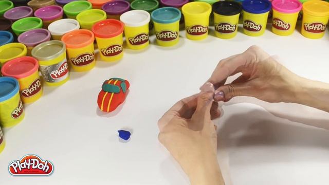 Play-Doh Russia Как слепить Машинку из пластилина Play-Doh