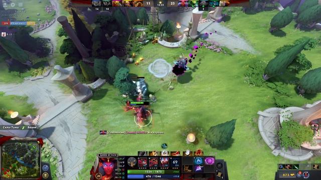 Играю на Queen Of Pain Arcana(Королева Боли)/Battle Pass 2020/ Продолжение стрима.