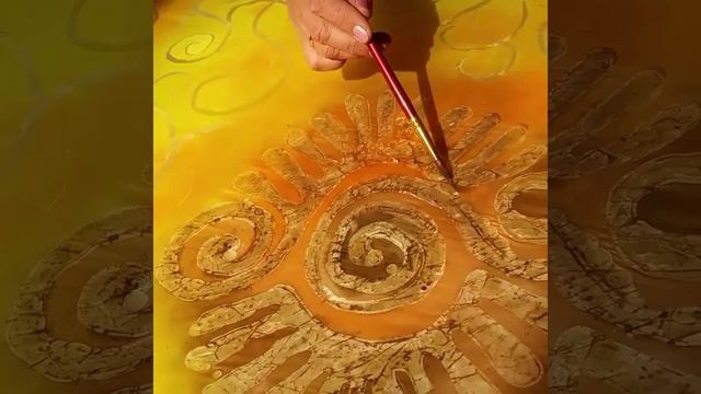 Горячий батик.