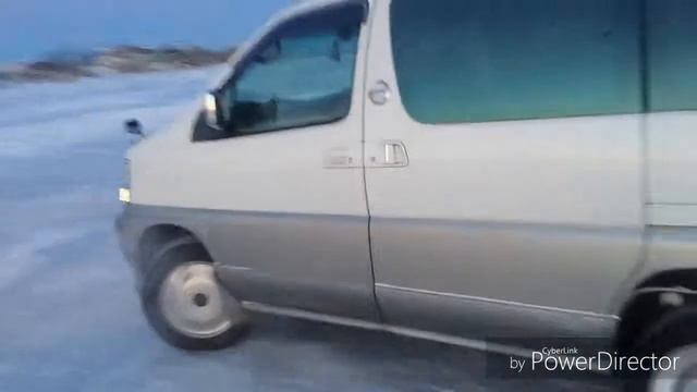 Покатушки на льду. Эльгранд