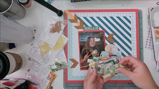 Off The Board Day 9: Milkshake [#OTBWPP][Mystery Scrapper][CTMH][Scrapbooking Process[