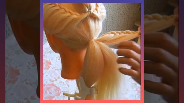 Милая прическа для девочек | #Shorts