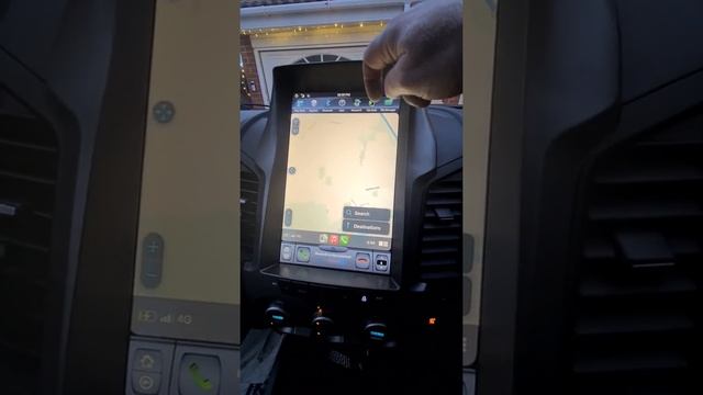 Ford Ranger 2015 Big Screen Tesla Style 12.1
