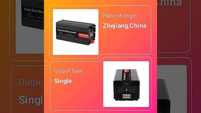Pure Sine Wave Inverter #solarenergy #solarsystem