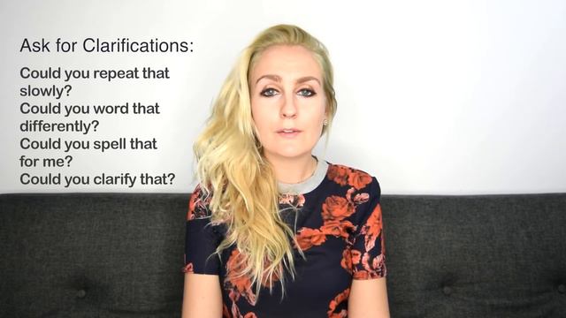 Asking For Clarifications
