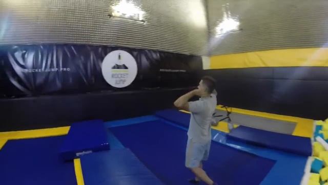 Приглашение на открытие зала Rocket Jump в Тушино