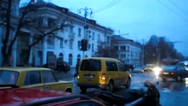 Севастополь: пробки в центре города