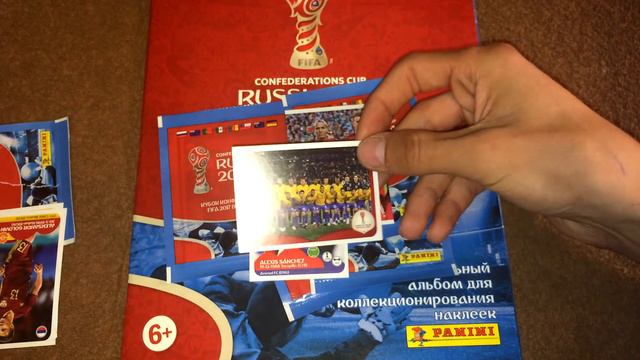 ОБЗОР НОВИНКИ  PANINI Кубок Конфедераций 2017