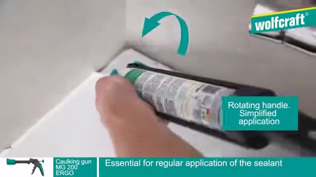 4352000 Wolfcraft MG 200 Mechanikus Szilikonkinyomó Pisztoly