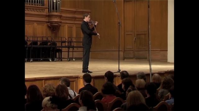 J. S. Bach: Partita For Solo Violin In E Major, 6th Mov.: Bourée (Kristóf Baráti)