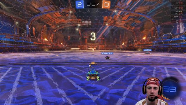 Rocket League Пни мяч сильнее всех