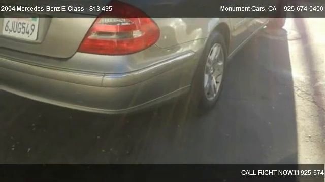2004 Mercedes-Benz E-Class E320 - For Sale In Pleasant Hills, CA 94523