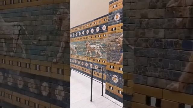 The Historic  Babylon Gate At Pergamum Museum In Germany