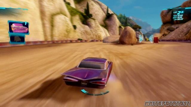 Cars 2: The Video Game | Ramone - Harbor Sprint! | WhitePotatoYT!