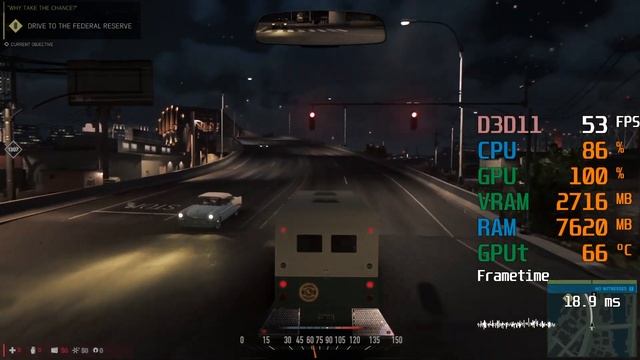 AMD Radeon RX 570 -- Intel Core i5-9600K -- Mafia III FPS Test